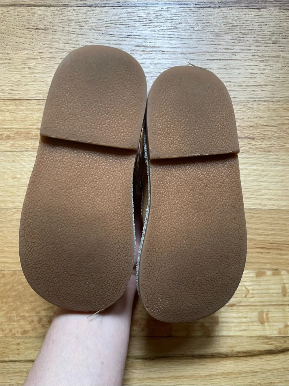 EUC Gold Lamour Mary Janes - 9